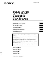 Sony 4880 Operating Instructions Manual preview