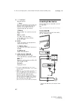 Предварительный просмотр 10 страницы Sony 49X8005C Reference Manual