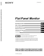 Предварительный просмотр 1 страницы Sony 500A3WE Operating Instructions Manual