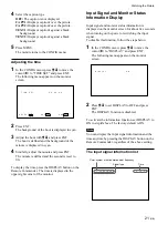 Предварительный просмотр 21 страницы Sony 500A3WE Operating Instructions Manual