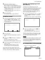 Предварительный просмотр 101 страницы Sony 500A3WE Operating Instructions Manual