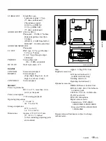 Preview for 103 page of Sony 50P Operating Instructions Manual