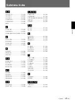 Preview for 107 page of Sony 50P Operating Instructions Manual