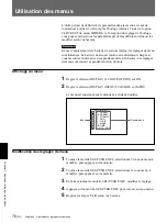 Preview for 182 page of Sony 50P Operating Instructions Manual