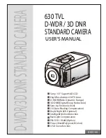 Предварительный просмотр 1 страницы Sony 630 TVL User Manual