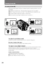 Предварительный просмотр 36 страницы Sony 64 Operating Instructions Manual