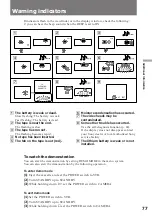 Предварительный просмотр 77 страницы Sony 64 Operating Instructions Manual