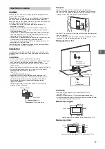 Предварительный просмотр 143 страницы Sony 65ZD9 Reference Manual