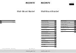 Preview for 1 page of Sony 6L Installation Information