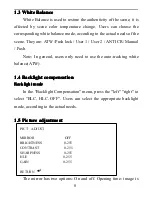 Preview for 8 page of Sony 700TVL User Manual