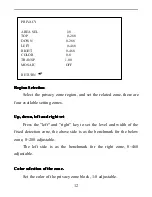 Preview for 12 page of Sony 700TVL User Manual