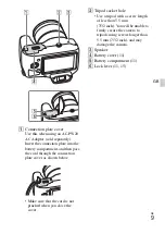 Предварительный просмотр 9 страницы Sony a 3000 Series Instruction Manual