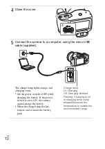 Предварительный просмотр 12 страницы Sony a 3000 Series Instruction Manual