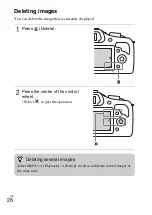 Предварительный просмотр 28 страницы Sony a 3000 Series Instruction Manual