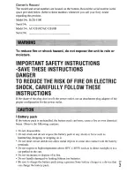 Preview for 3 page of Sony a 5100 ILCE-5100 Instruction Manual