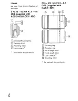 Preview for 12 page of Sony a 5100 ILCE-5100 Instruction Manual