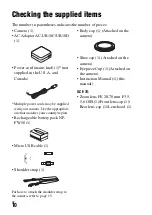 Предварительный просмотр 10 страницы Sony A 7 R IV Instruction Manual