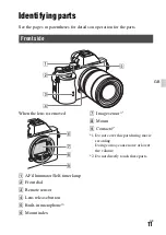 Предварительный просмотр 11 страницы Sony A 7 R IV Instruction Manual