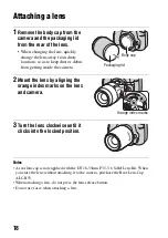 Preview for 18 page of Sony A230 Instruction Manual