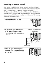 Preview for 20 page of Sony A230 Instruction Manual