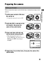 Preview for 23 page of Sony A230 Instruction Manual