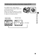 Preview for 35 page of Sony A230 Instruction Manual