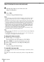 Preview for 18 page of Sony A2780 - SPP Cordless Phone Operating Instructions Manual