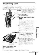 Preview for 57 page of Sony A2780 - SPP Cordless Phone Operating Instructions Manual