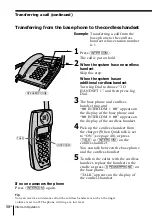 Preview for 58 page of Sony A2780 - SPP Cordless Phone Operating Instructions Manual