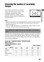 Предварительный просмотр 29 страницы Sony A330 - Alpha Digital SLR Instruction Manual