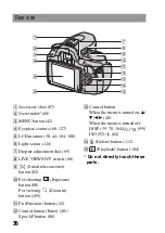 Предварительный просмотр 36 страницы Sony A330 - Alpha Digital SLR Instruction Manual