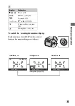 Предварительный просмотр 39 страницы Sony A330 - Alpha Digital SLR Instruction Manual