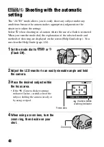 Предварительный просмотр 48 страницы Sony A330 - Alpha Digital SLR Instruction Manual