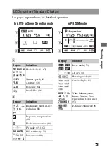 Предварительный просмотр 73 страницы Sony A330 - Alpha Digital SLR Instruction Manual