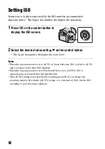 Предварительный просмотр 92 страницы Sony A330 - Alpha Digital SLR Instruction Manual