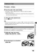 Предварительный просмотр 105 страницы Sony A330 - Alpha Digital SLR Instruction Manual