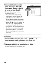 Предварительный просмотр 134 страницы Sony A330 - Alpha Digital SLR Instruction Manual