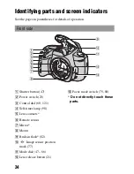 Предварительный просмотр 34 страницы Sony A390L2LENSKIT Instruction Manual