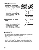 Предварительный просмотр 60 страницы Sony A390L2LENSKIT Instruction Manual