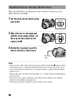 Предварительный просмотр 80 страницы Sony A390L2LENSKIT Instruction Manual