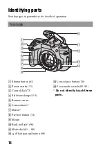 Preview for 14 page of Sony a560 Instruction Manual