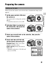 Preview for 31 page of Sony a560 Instruction Manual