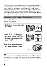 Preview for 90 page of Sony a560 Instruction Manual