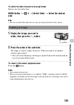 Preview for 125 page of Sony a560 Instruction Manual