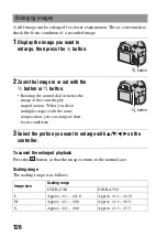 Preview for 126 page of Sony a560 Instruction Manual