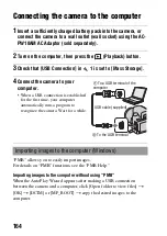 Preview for 164 page of Sony a560 Instruction Manual