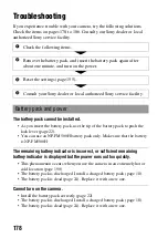 Preview for 178 page of Sony a560 Instruction Manual