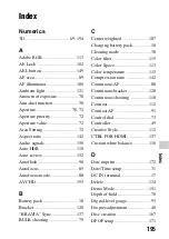 Preview for 195 page of Sony a560 Instruction Manual