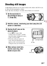 Предварительный просмотр 25 страницы Sony a58 Instruction & Operation Manual