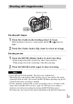 Preview for 23 page of Sony A6000 Instruction Manual